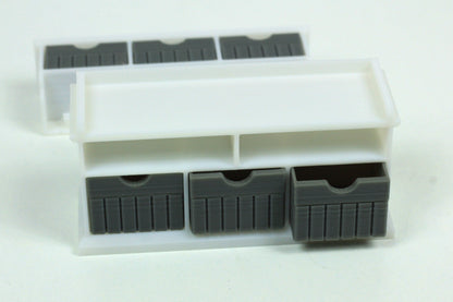 Entryway Wardrobe Set | 1:12 Scale Dollhouse Furniture | 3D Printed Modern Miniature