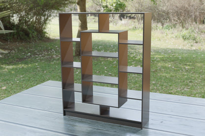 Large Modern Bookshelf | 1:12, 18 & 24 Scale Dollhouse Furniture | 3D Printed Miniature