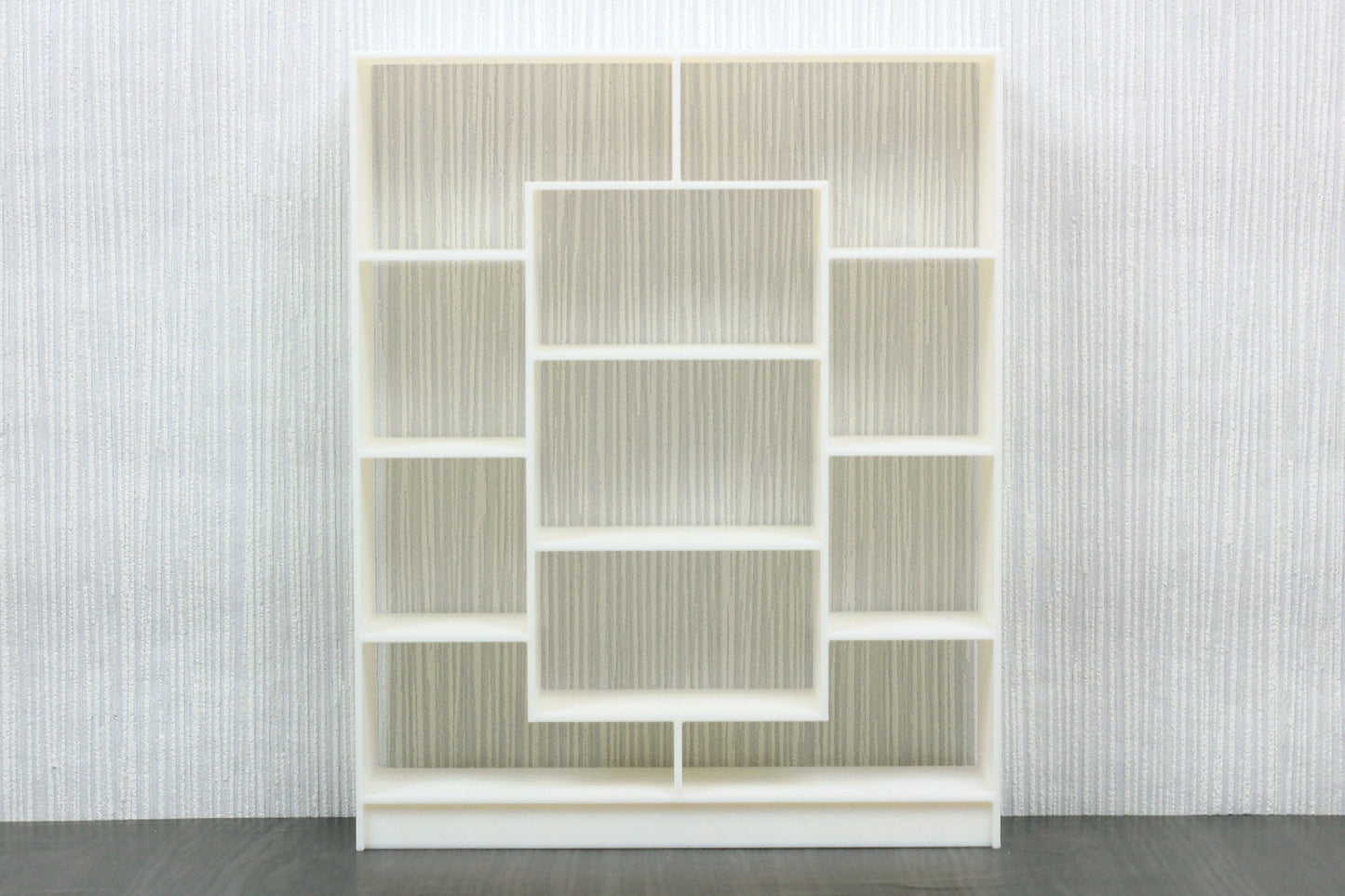 Large Modern Bookshelf - Dollhouse Miniature 1:12 Miniature Dollhouse Furniture