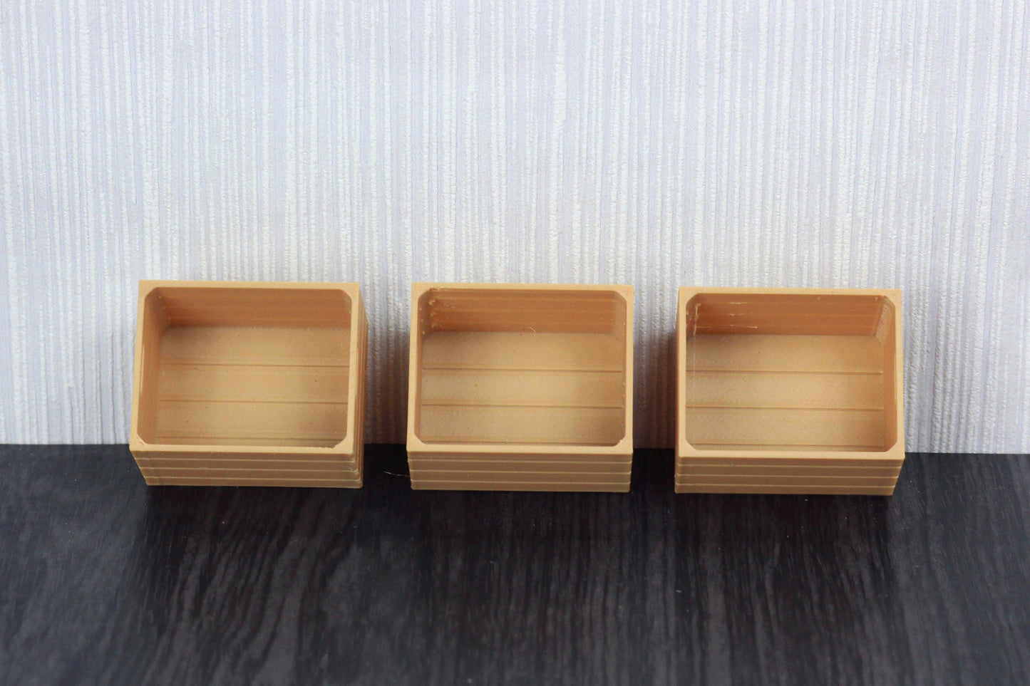 Fruit Crates - Dollhouse Miniature 1/12 - 1/18 Miniature Dollhouse Furniture
