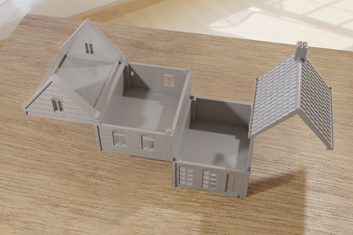 Dutch Town Set - Tabletop Wargaming WW2 Terrain |  Miniature Gaming | 3D Printed Model | Bolt Action | Flames of War | Team Yankee