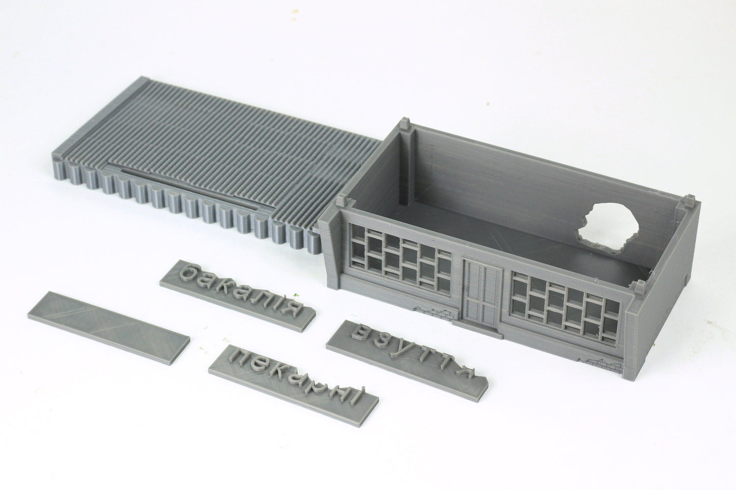 ZONA ALFA Soviet Local Store - 28mm RPG Miniatures Gaming Terrain