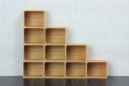 Dollhouse Miniature Fruit Crates: 1/12 or 1/18 Scale, Wood Fiber 3D Print