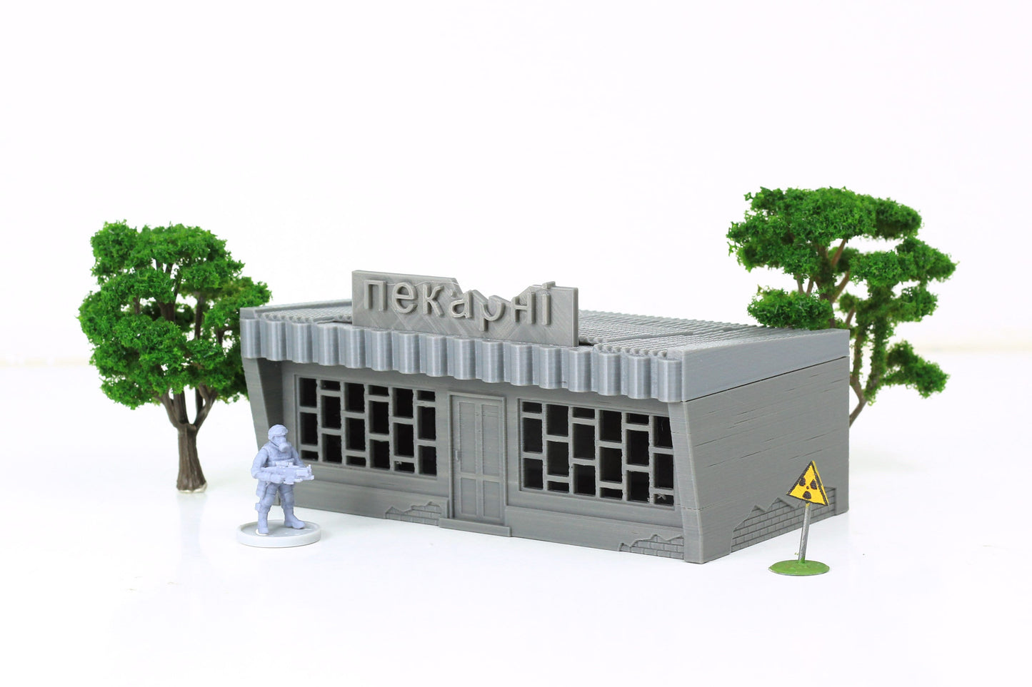 ZONA ALFA Soviet Local Store - 28mm RPG Miniatures Gaming Terrain
