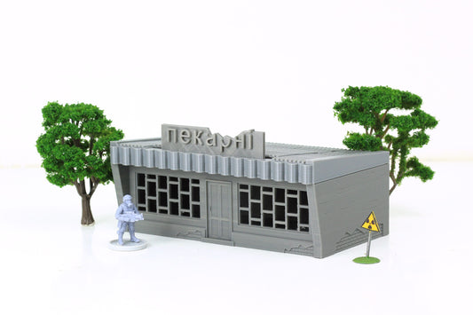 ZONA ALFA Soviet Local Store - 28mm RPG Miniatures Gaming Terrain