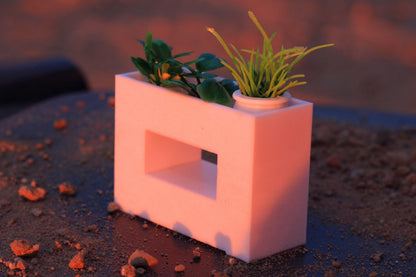 Dollhouse Miniature Raised Garden Bed - 1:12 Scale PLA Bioplastic