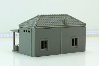 Italian House - With Veranda SS T1 - Historical Tabletop Wargaming Terrain - Miniature Gaming - 3D Printed