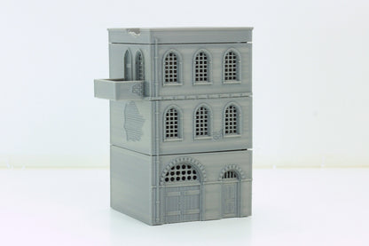 Arab Urban Buildings set of Four Town Houses - Tabletop Wargaming Terrain - Miniature Gaming - 3D Printed