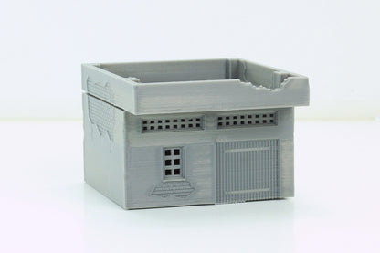 Arab Urban Buildings set of Four Town Houses - Tabletop Wargaming Terrain - Miniature Gaming - 3D Printed