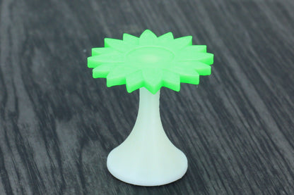 Colorful Sunflower Side Table - 1:12 Dollhouse Miniature Furniture