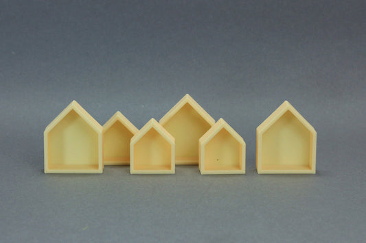 Little Houses Wall Deco 1:12 Dollhouse Miniature Furniture