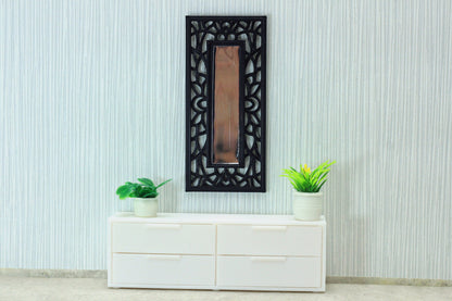 Large Wall Mirror Frame - Dollhouse Miniature 1:12 Miniature Dollhouse Furniture