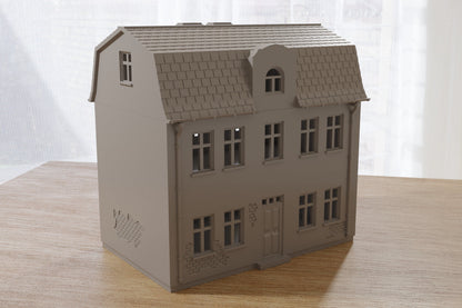 Polish Village House DS-T2 - Tabletop Wargaming WW2 Terrain | Miniature 3D Printed Model | Flames of War - Zona Alfa