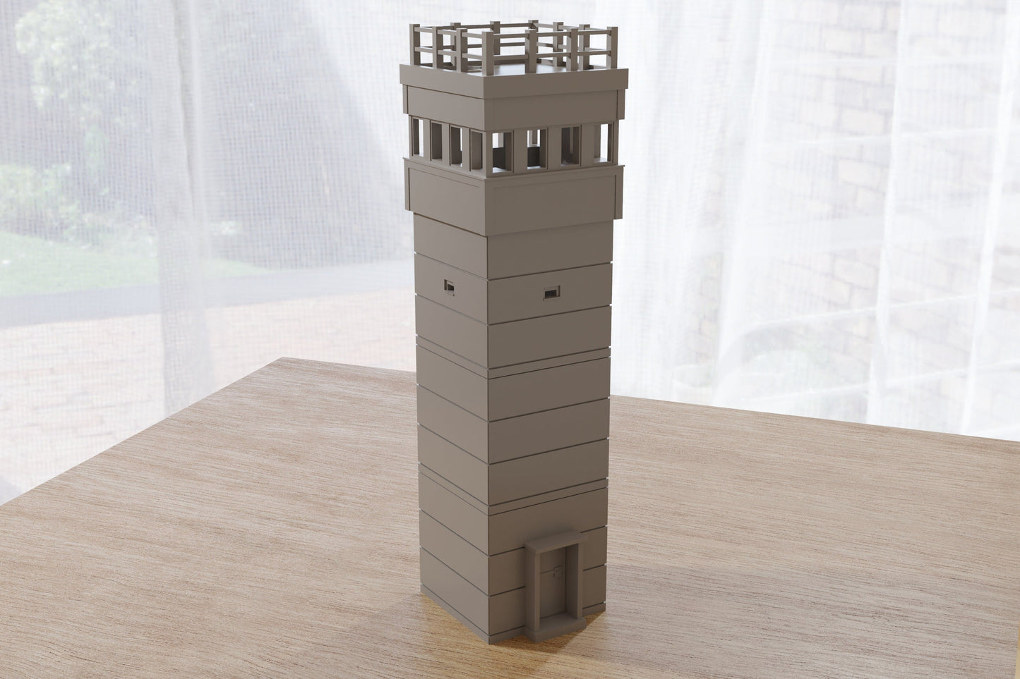 Berlin Wall - Border Defense - Tabletop Wargaming Terrain | Cold War Era | Miniature 3D Printed Model