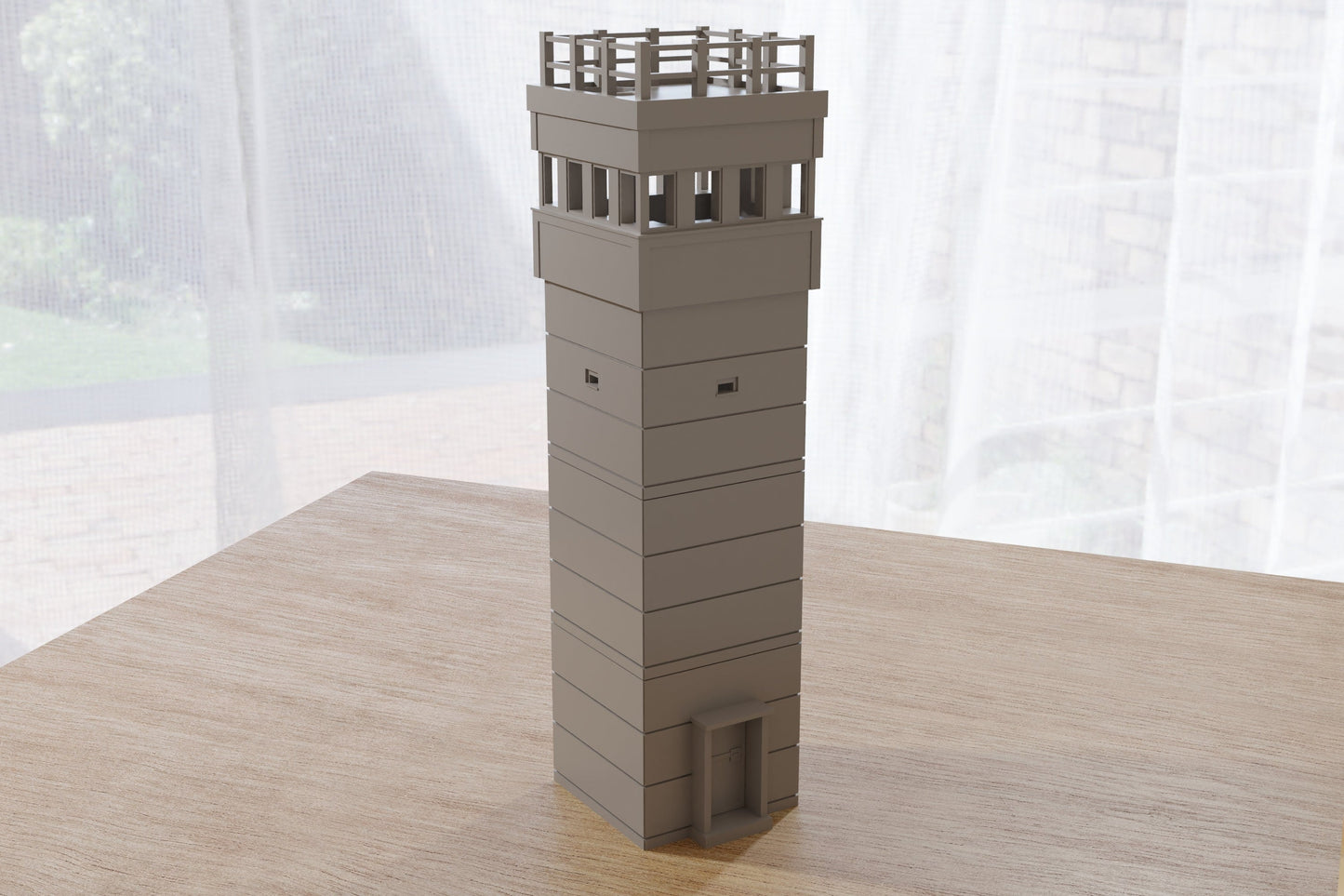 Berlin Wall - Border Defense - Tabletop Wargaming Terrain | Cold War Era | Miniature 3D Printed Model