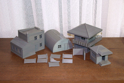 East European Military Outpost - Miniature Wargaming Terrain - Zona Alfa - Team Yankee - 3D Print
