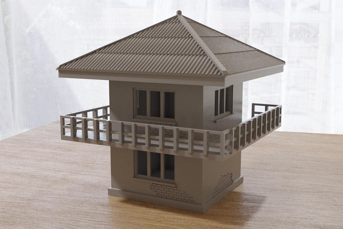 Watch Tower - Miniature Wargaming Terrain - Zona Alfa - Team Yankee - 3D Print