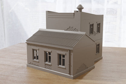 HQ / Weaponry / Communications - Miniature Wargaming Terrain - Zona Alfa - Team Yankee - 3D Print
