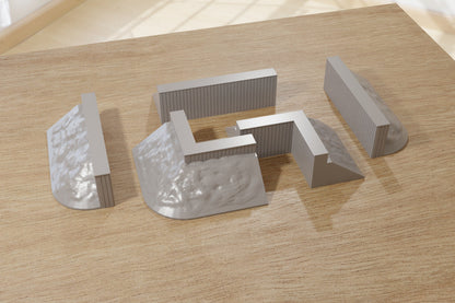 WW2 Airfield Set - 3D Printed Miniature Wargaming Terrain - Awesome for Tabletop Games like Bolt Action or Flames or War