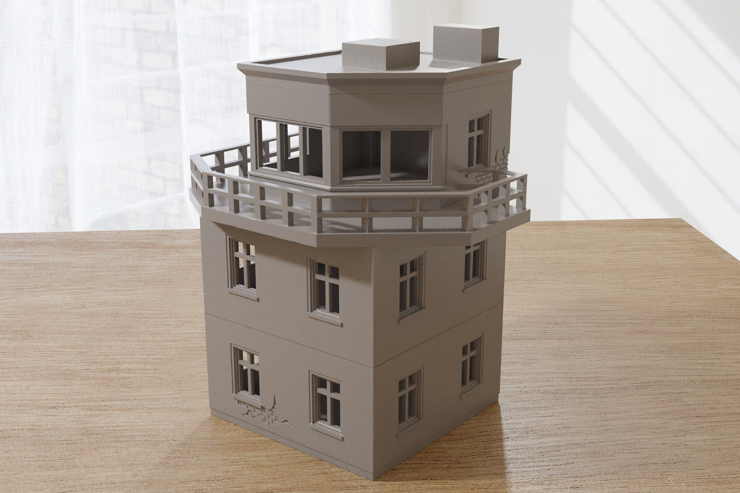 WW2 Airfield Set - 3D Printed Miniature Wargaming Terrain - Awesome for Tabletop Games like Bolt Action or Flames or War