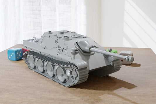 Jagdpanzer  - WW2 German Tank - 3D Resin Printed 28mm / 20mm / 15mm Miniature Tabletop Wargaming Vehicle