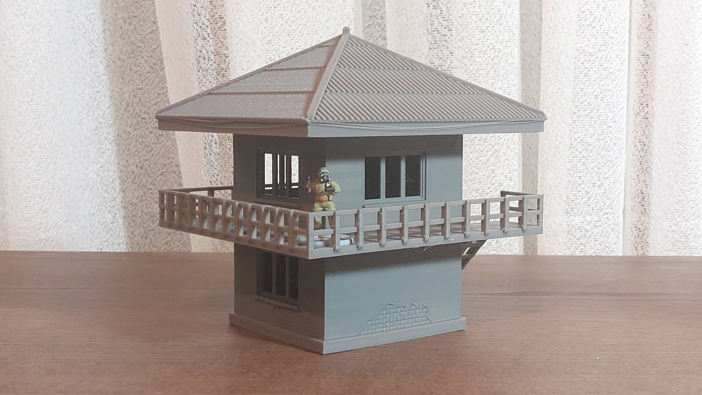 Watch Tower - Miniature Wargaming Terrain - Zona Alfa - Team Yankee - 3D Print