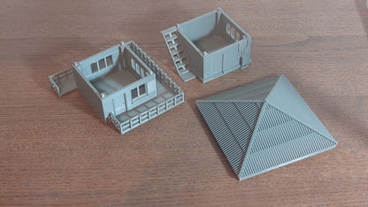 Watch Tower - Miniature Wargaming Terrain - Zona Alfa - Team Yankee - 3D Print