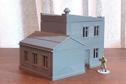 HQ / Weaponry / Communications - Miniature Wargaming Terrain - Zona Alfa - Team Yankee - 3D Print