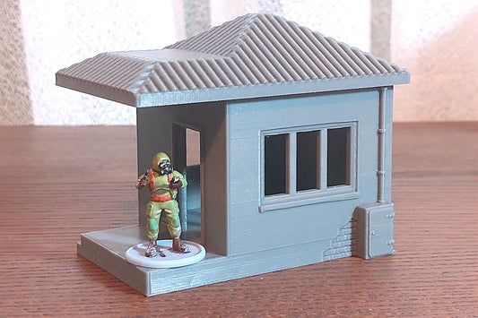 Guard Hut - Miniature Wargaming Terrain - Zona Alfa - Team Yankee - 3D Print