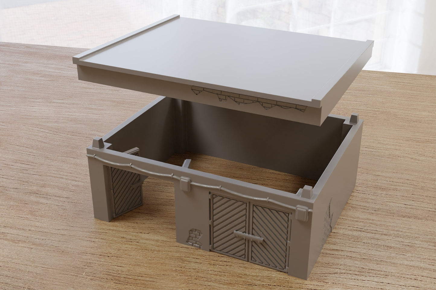 Soviet Garage - 3D Printed Tabletop Wargaming Terrain ideal for ZONA ALFA / KONTRABAND