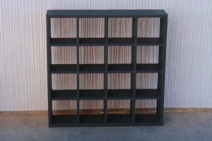 Four by Four Cubic Bookshelves - 3D Printed 1:12 Scale Miniature Dollhouse Furniture