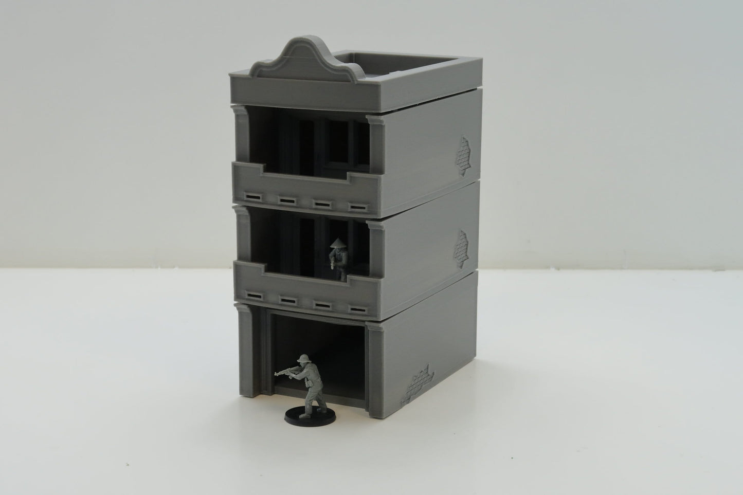 Vietnam Urban Commercial / Residential Building (VUB_T01) Nam, Hue, Saigon insipred 3D Printed Tabletop Wargaming Miniature Terrain