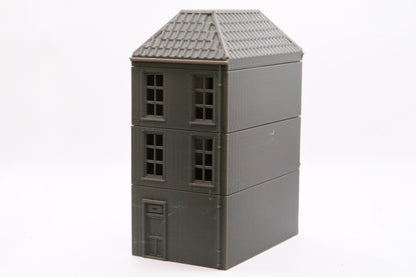 Arnhem Duo Set of two historical buildings from the Netherlands 3D Printed Tabletop Wargaming Terrain for Miniature Games like Bolt Action