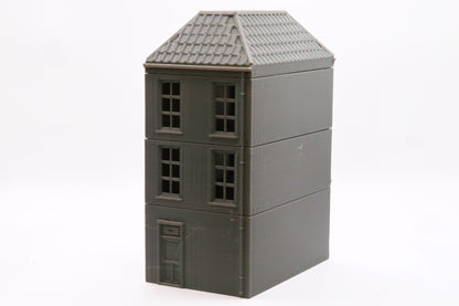 Arnhem Duo Set of two historical buildings from the Netherlands 3D Printed Tabletop Wargaming Terrain for Miniature Games like Bolt Action