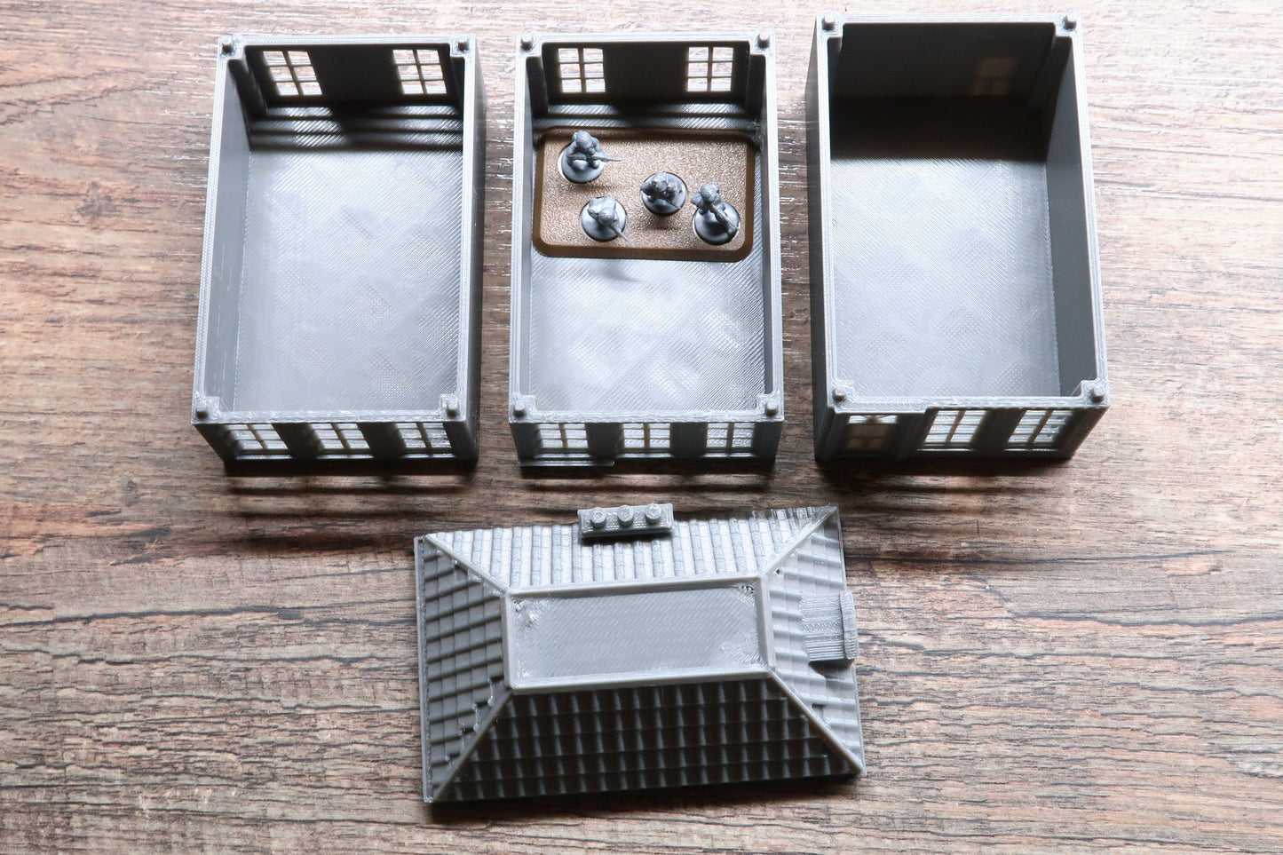 Arnhem The Netherlands Historical Building DS T2 - 3D Printed Tabletop Wargaming Terrain for Miniature Games like Bolt Action, Flames of War