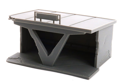 ZONA ALFA Soviet Bus Stop - Tabletop Wargames Terrain - Chernobyl Gaming Miniatures - 15mm - 20mm - 28mm - 32mm
