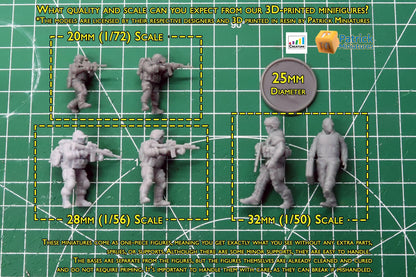 BTR-50 Soviet APC - 3D Printed Miniature Tabletop Wargaming Combat Vehicle 28mm / 15mm  Scale