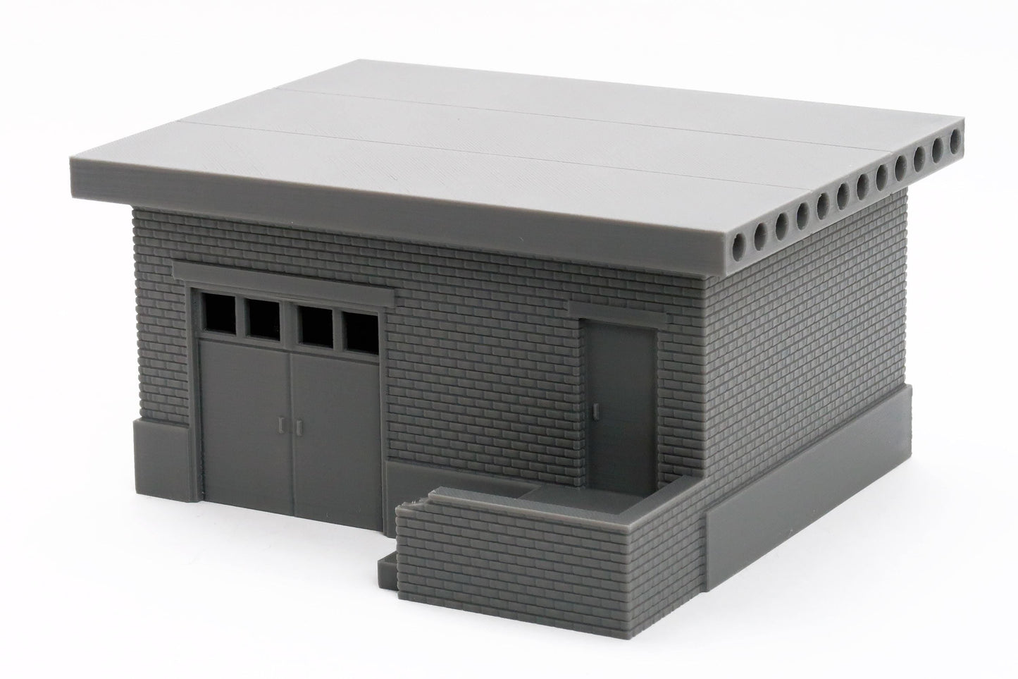 Soviet Mid Size Utilities Shed - Zona Alfa / Cold War in the East - 3D Printed Miniature Wargaming Terrain 28mm / 20mm / 15mm Scale