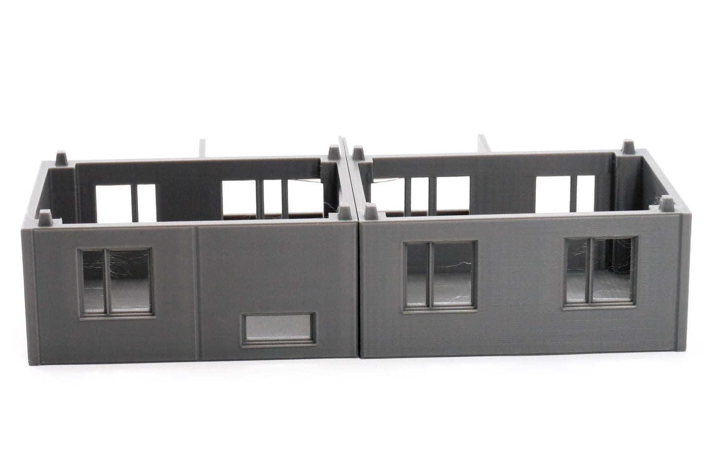 Soviet Apartments Block Type 2 - Zona Alfa / Cold War in the East - 3D Printed Miniature Wargaming Terrain 28mm / 20mm / 15mm Scale