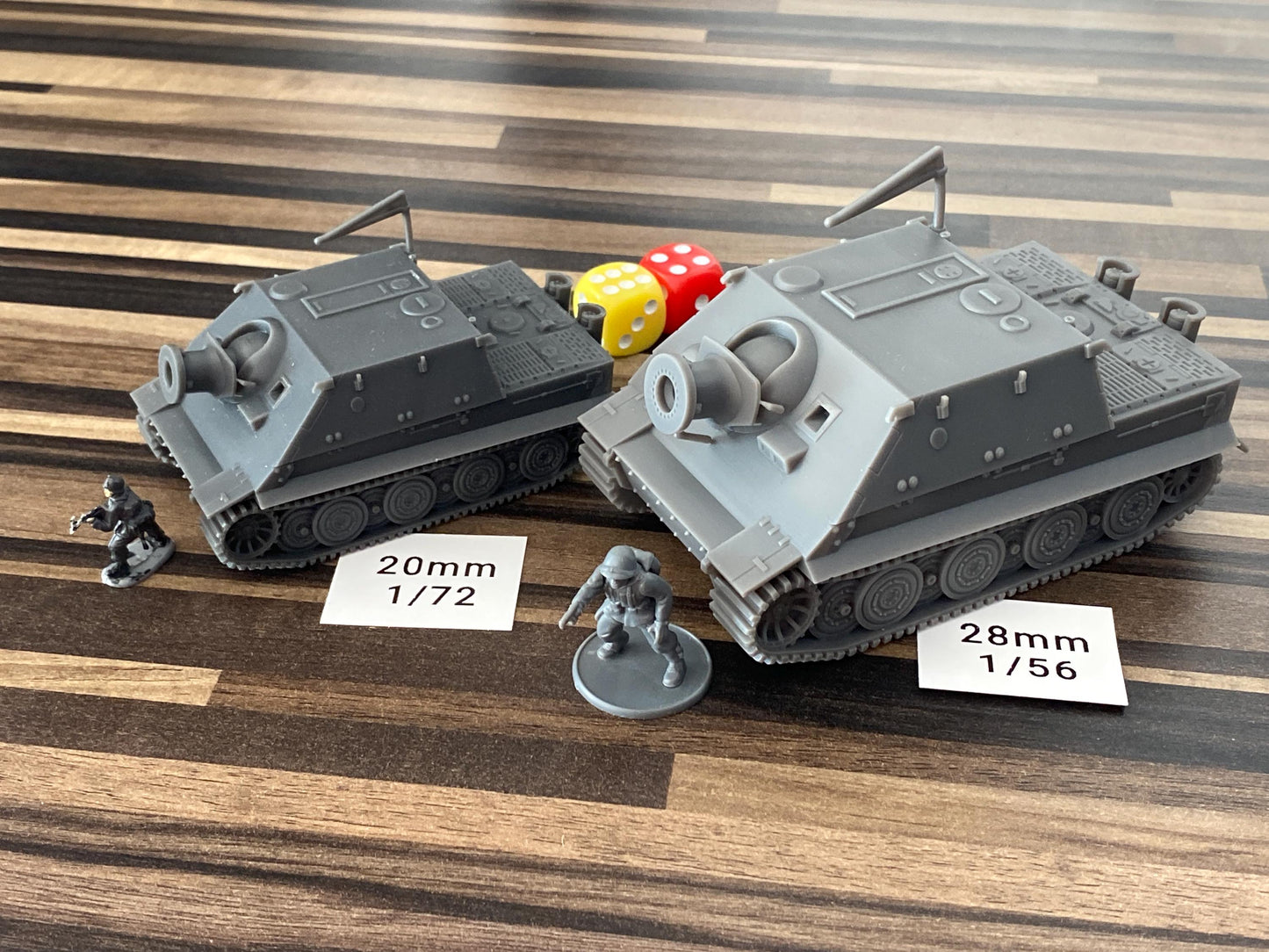 Sturmtiger / Sturmmörserwagen 606/4 WW2 German Tank - 3D Resin Printed 28mm / 20mm / 15mm Miniature Tabletop Wargaming Vehicle