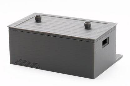 Soviet Public Toilets- Zona Alfa / Cold War in the East - 3D Printed Miniature Wargaming Terrain 28mm / 20mm / 15mm Scale