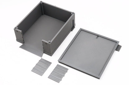 Soviet Workshop Garage- Zona Alfa / Cold War in the East - 3D Printed Miniature Wargaming Terrain 28mm / 20mm / 15mm Scale