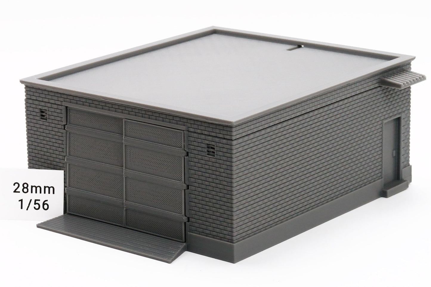 Soviet Workshop Garage - Zona Alfa / Cold War in the East - 3D Printed Miniature Wargaming Terrain 28mm / 20mm / 15mm Scale