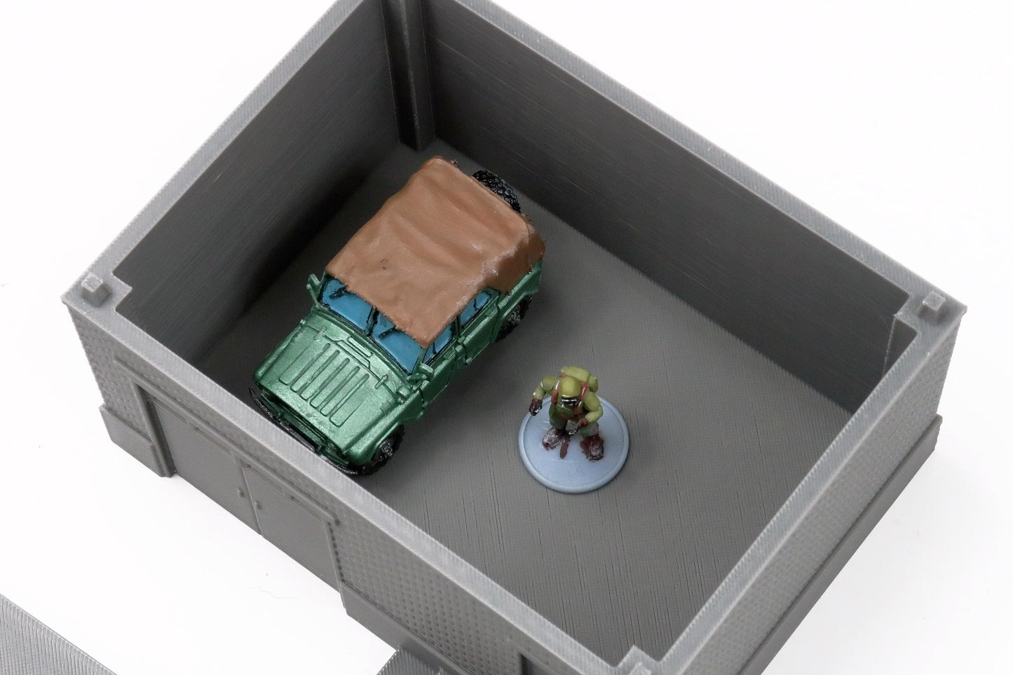 Soviet Mid Size Utilities Shed - Zona Alfa / Cold War in the East - 3D Printed Miniature Wargaming Terrain 28mm / 20mm / 15mm Scale