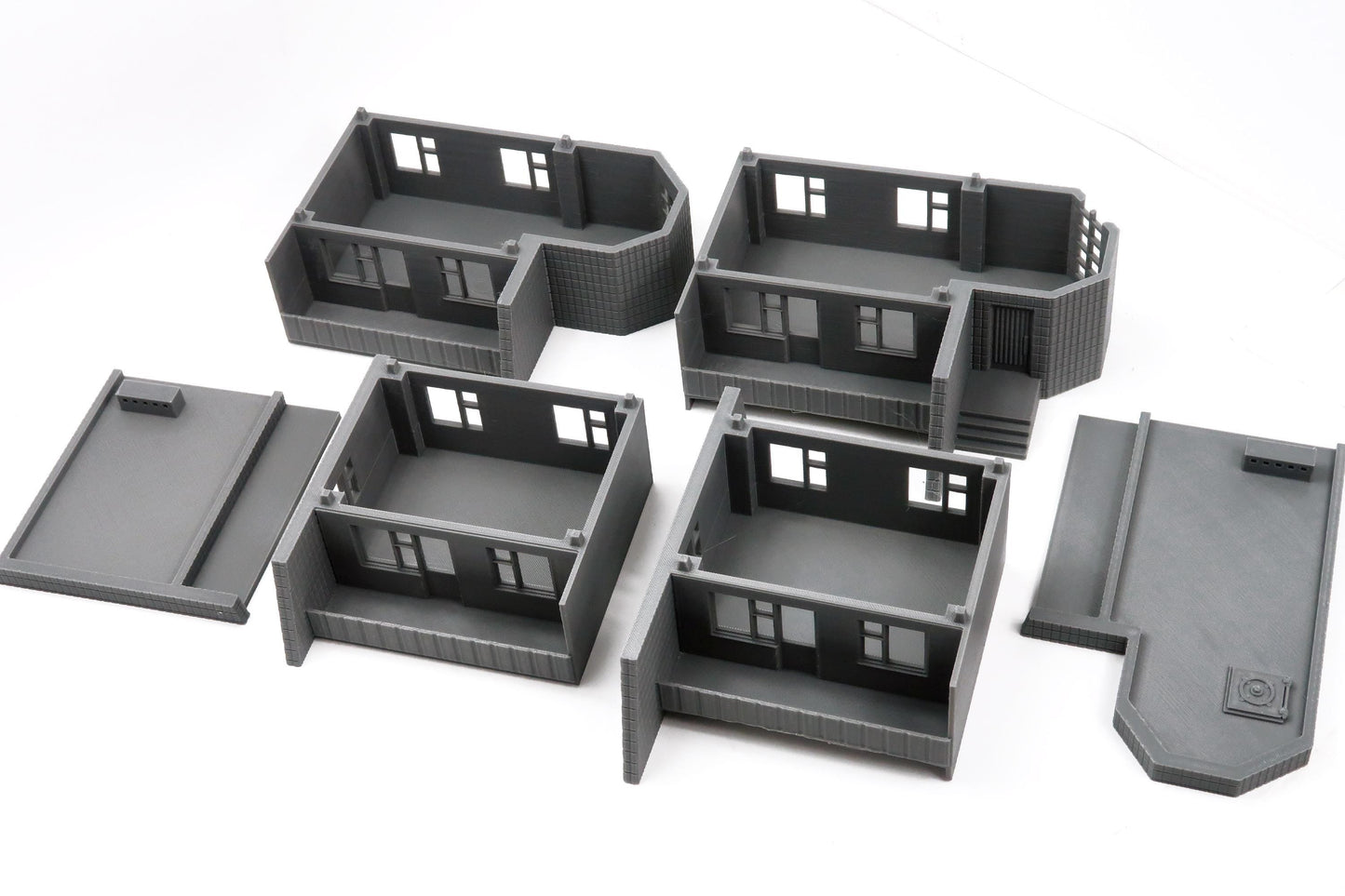 Soviet Small Leisure Hotel - Zona Alfa / Cold War in the East - 3D Printed Miniature Wargaming Terrain 28mm / 20mm / 15mm Scale