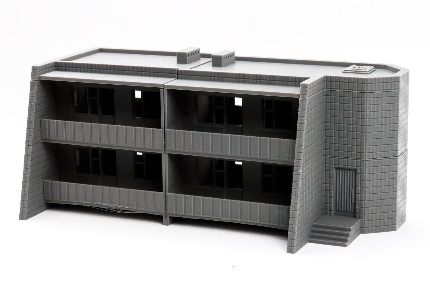 Soviet Small Leisure Hotel - Zona Alfa / Cold War in the East - 3D Printed Miniature Wargaming Terrain 28mm / 20mm / 15mm Scale