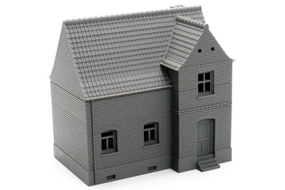 Fulda Cap West German Village House DS T1 - 3D Printed Miniature Cold War Era Wargaming Terrain 28mm / 20mm / 15mm Scale