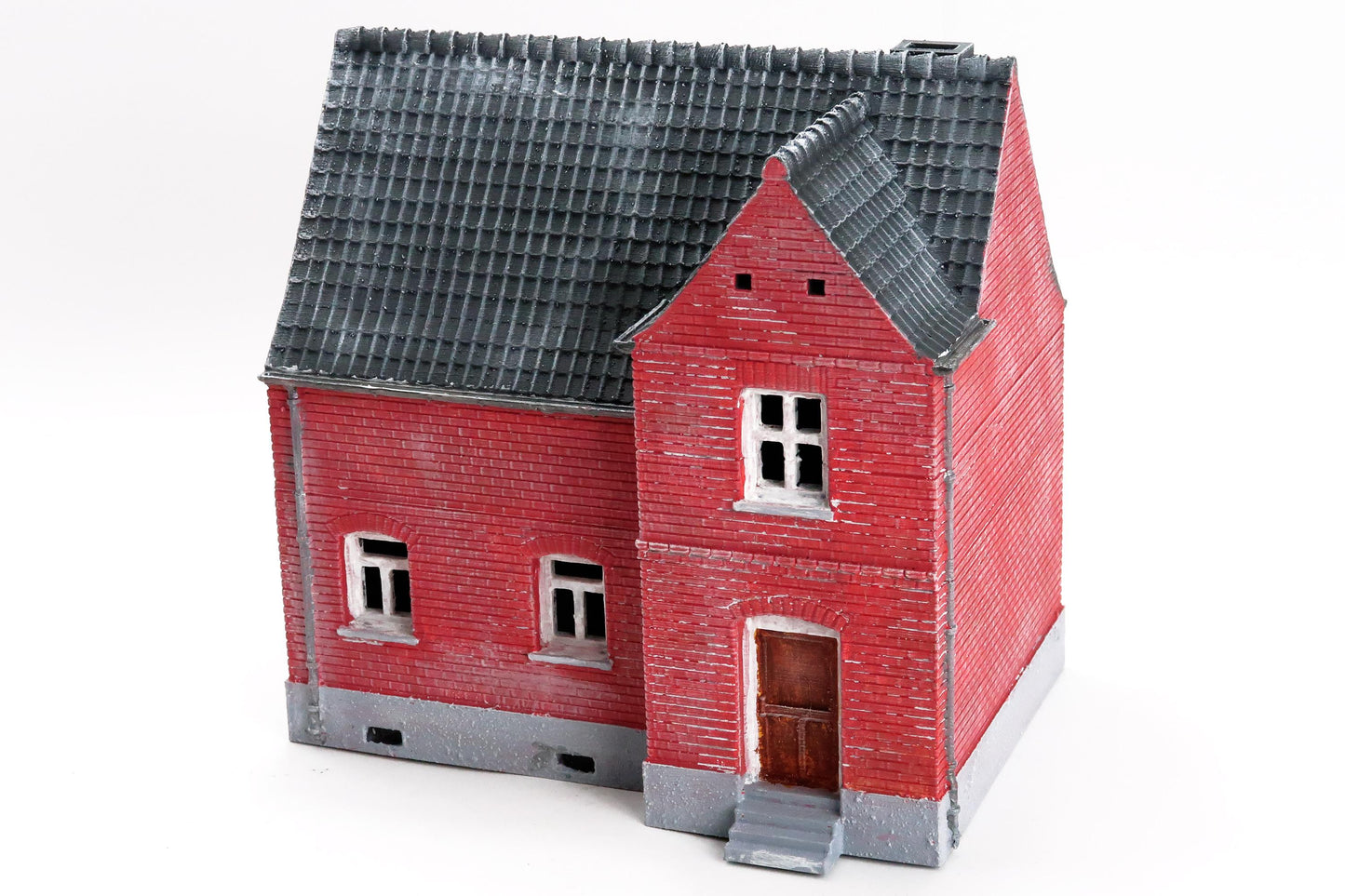 Fulda Cap West German Village House DS T1 - 3D Printed Miniature Cold War Era Wargaming Terrain 28mm / 20mm / 15mm Scale