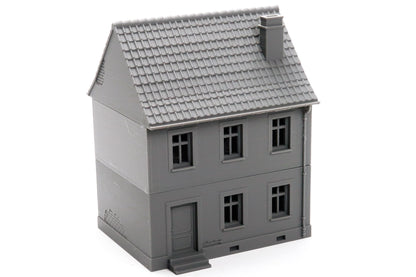 Fulda Cap West German Village House DS T2 - 3D Printed Miniature Cold War Era Wargaming Terrain 28mm / 20mm / 15mm Scale