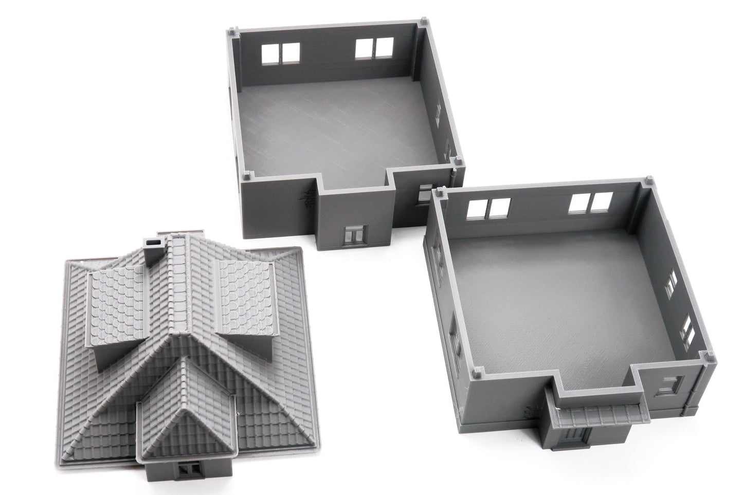 Fulda Cap West German Village Set Vol. 1 - 3D Printed Miniature Cold War Era Wargaming Terrain 28mm / 20mm / 15mm Scale